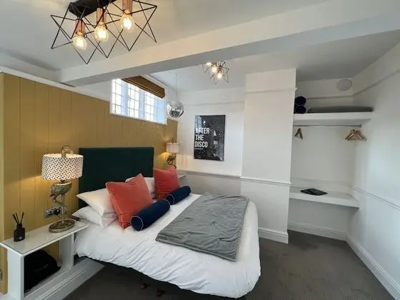 Deluxe Tek Büyük Yataklı Oda, Banyolu/Duşlu