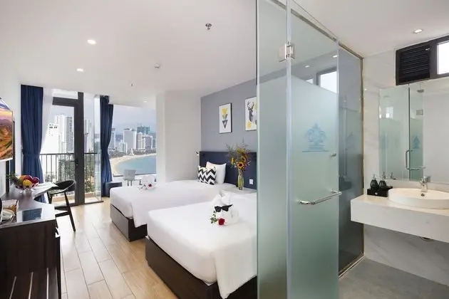 Premier İki Ayrı Yataklı Oda, Balkon, Deniz Manzaralı