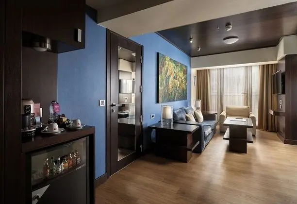 Süit, 1 Yatak Odası, Sigara İçilebilir (Living Area)