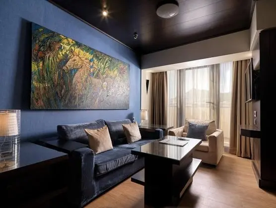 Süit, 1 Yatak Odası, Sigara İçilebilir (Living Area)