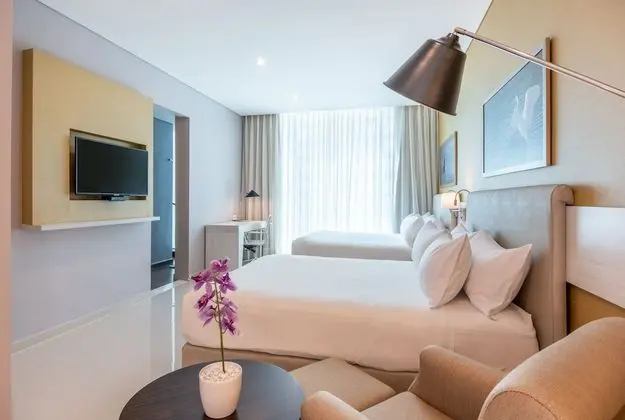 Standard Oda, 2 Büyük (Queen) Boy Yatak, Şehir Manzaralı