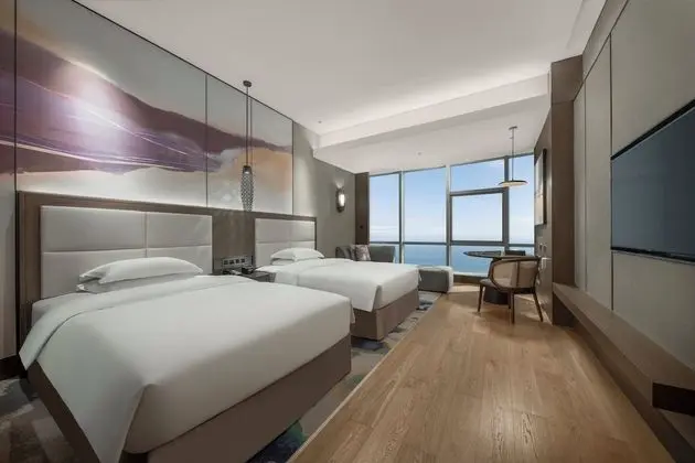 Standard Oda, 2 Çift Kişilik Yatak, Okyanus Manzaralı (High Floor)