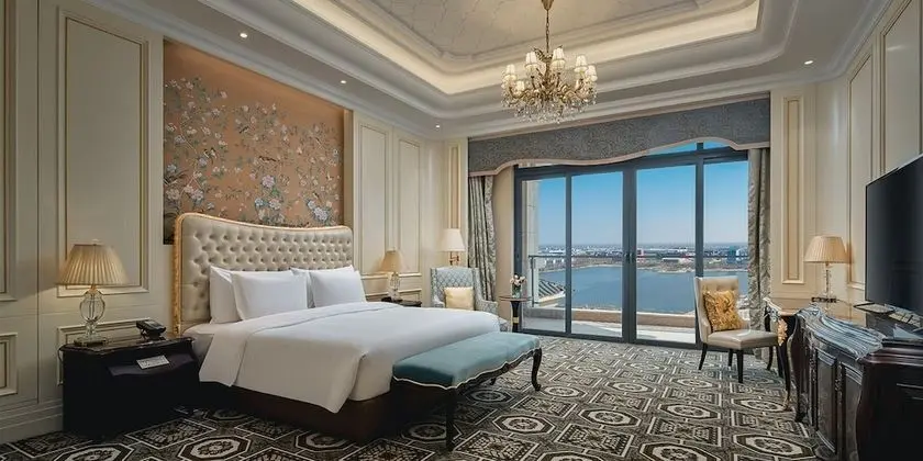 Süit, 1 Yatak Odası, Göl Manzaralı (Living Area)