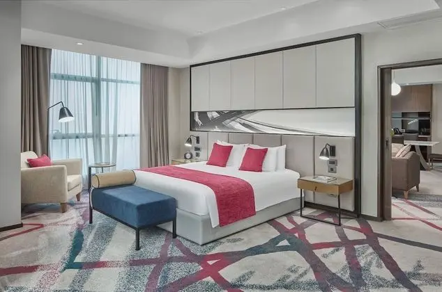 Süit, 1 Yatak Odası (Low Floor Lounge Access)