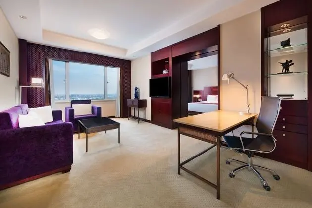 Süit, 1 Yatak Odası, Şehir Manzaralı (Living Area)