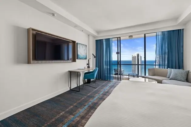 Oda, 1 En Büyük (King) Boy Yatak, Okyanus Manzaralı (High Floor)