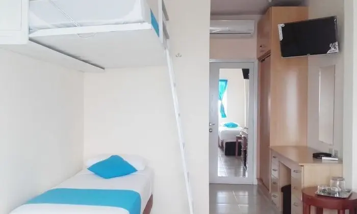 Standard Dört Kişilik Oda, Okyanus Manzaralı, Denize Sıfır