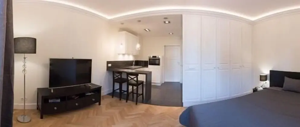 Deluxe Apart Daire, 1 Büyük (Queen) Boy Yatak, Şehir Manzaralı, Kule