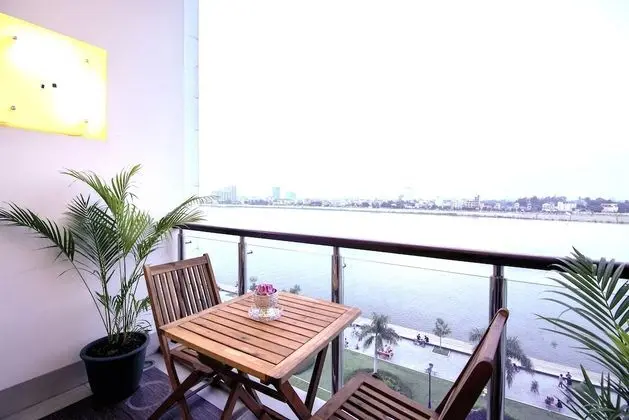 Deluxe İki Ayrı Yataklı Oda, Balkon, Nehir Manzaralı