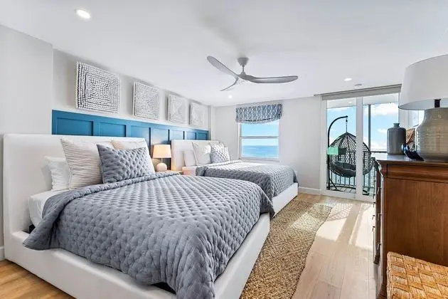 Deluxe Apart Daire, 2 Yatak Odası, Balkon, Okyanus Manzaralı