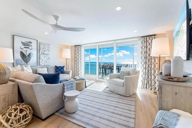 Deluxe Apart Daire, 2 Yatak Odası, Balkon, Okyanus Manzaralı