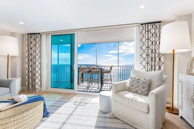 Deluxe Apart Daire, 2 Yatak Odası, Balkon, Okyanus Manzaralı