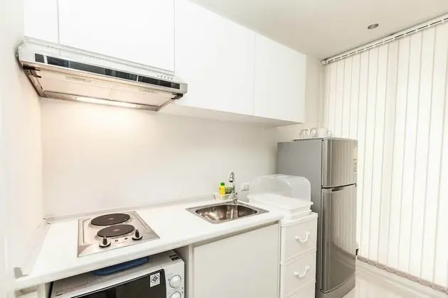 Studio with kitchenette