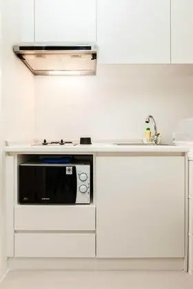 Studio with kitchenette