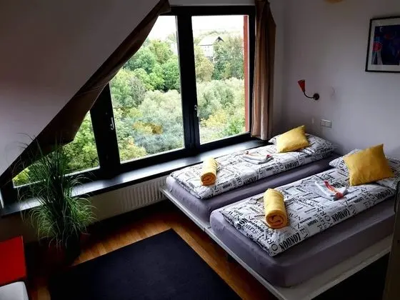 Tek Büyük veya İki Ayrı Yataklı Oda (with private bathroom)