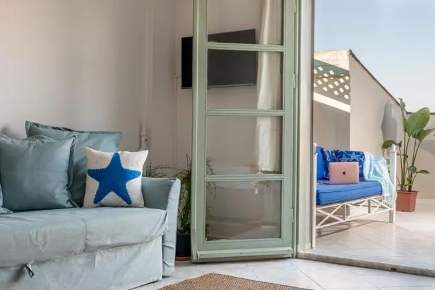 Teraslı Deluxe Oda, Deniz Manzaralı, Mutfaklı