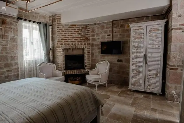 Şömineli Deluxe Oda, Bahçe Manzaralı, Bahçe Katı