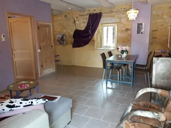 Deluxe Apart Daire, Özel Banyo, Bahçe Manzaralı (Gîte AMETHYSTE)