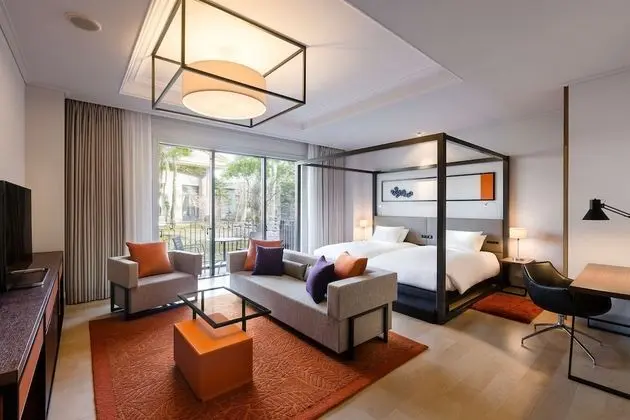 Deluxe İki Ayrı Yataklı Oda, Balkon (Courtyard)