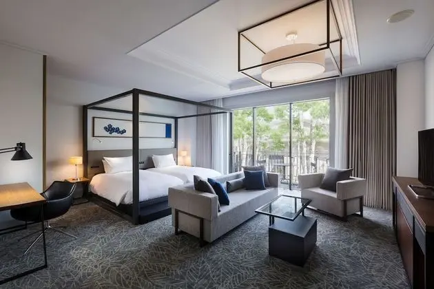Deluxe İki Ayrı Yataklı Oda, Balkon (Courtyard)