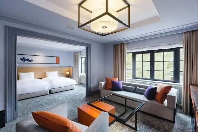 Premium İki Ayrı Yataklı Oda, 2 Tek Kişilik Yatak (Courtyard)