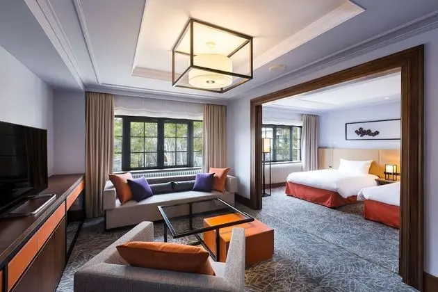 Premium İki Ayrı Yataklı Oda, 2 Tek Kişilik Yatak (Courtyard)