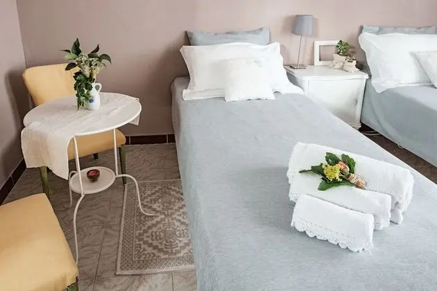 Comfort Dört Kişilik Oda, 2 Yatak Odası, Bağlantılı Odalar, Bahçeli