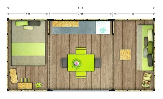 Çadır, Ortak Banyo (Maori)