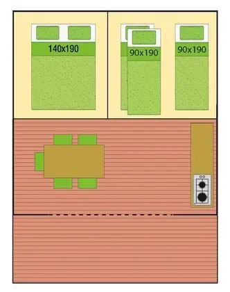 Çadır, Ortak Banyo (Natura)