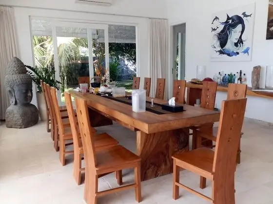 Deluxe Villa, 4 Yatak Odası, Okyanus Manzaralı, Denize Sıfır