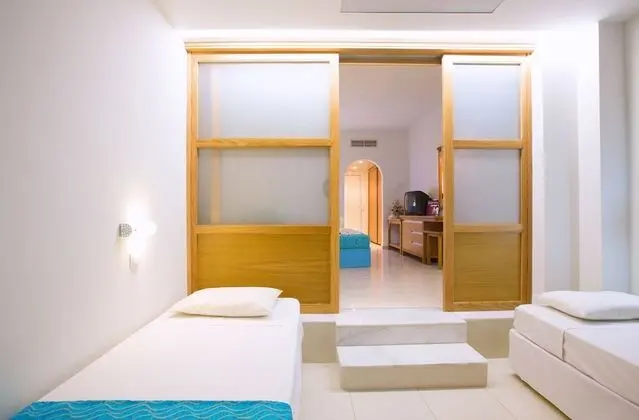 Family Room with Sliding Door