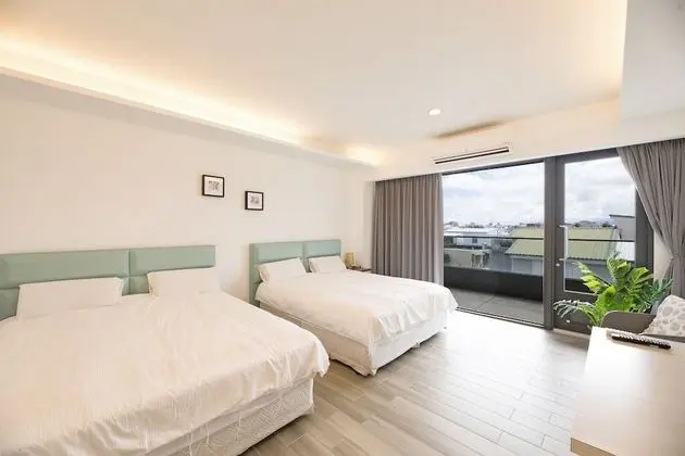 Dört Kişilik Oda, 2 Çift Kişilik Yatak, Balkon