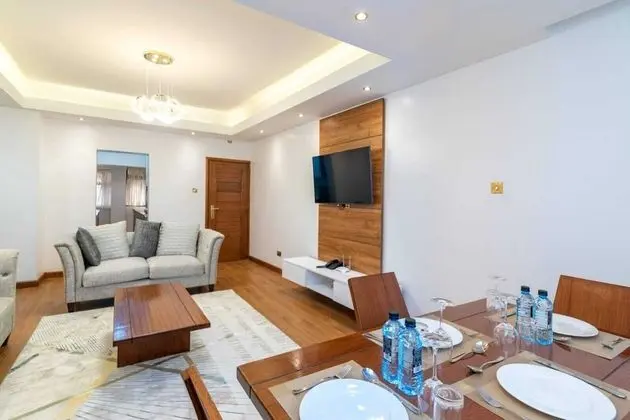 Executive Apart Daire, 2 Yatak Odası, Havuz Manzaralı