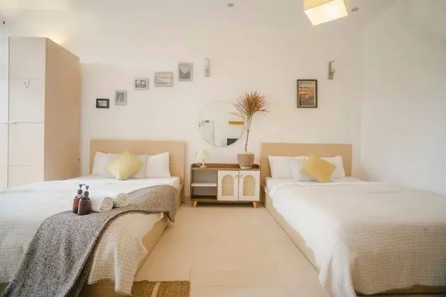 Deluxe Üç Kişilik Oda, Bahçe Manzaralı