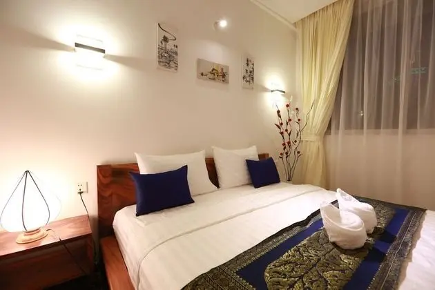 Deluxe Tek Büyük Yataklı Oda, 1 En Büyük (King) Boy Yatak, Balkon, Bahçe Manzaralı