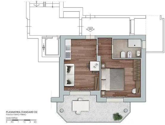 Junior Süit, 1 Yatak Odası