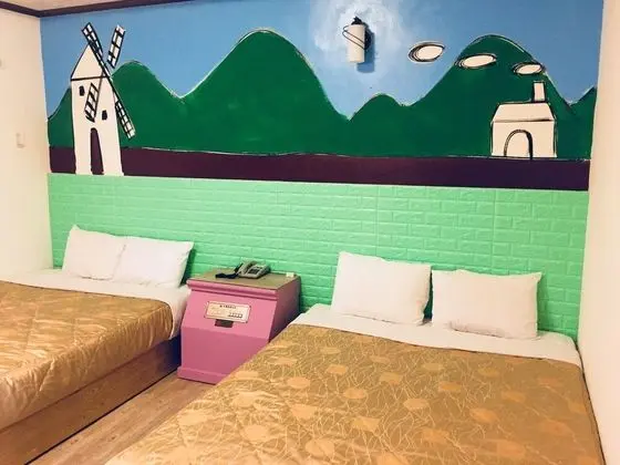 Family Dört Kişilik Oda, 2 Çift Kişilik Yatak