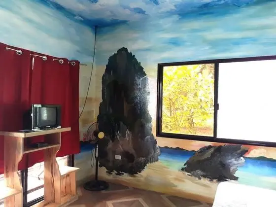 Family Oda, Bahçe Manzaralı