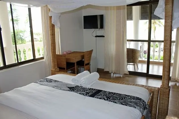 Family Dört Kişilik Oda, 2 Yatak Odası, Balkon, Okyanus Manzaralı