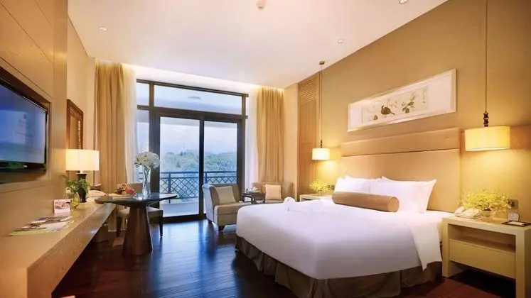 Deluxe Tek Büyük Yataklı Oda, Bahçe Manzaralı
