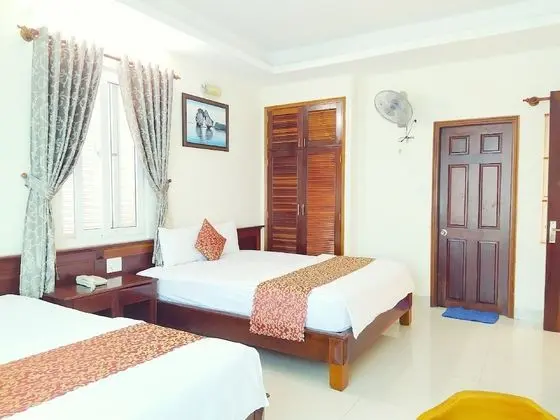 Deluxe Dört Kişilik Oda, 2 Büyük (Queen) Boy Yatak, Özel Banyo, Şehir Manzaralı