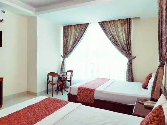 Deluxe Dört Kişilik Oda, 2 Büyük (Queen) Boy Yatak, Özel Banyo, Şehir Manzaralı