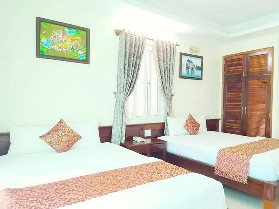 Deluxe Dört Kişilik Oda, 2 Büyük (Queen) Boy Yatak, Özel Banyo, Şehir Manzaralı