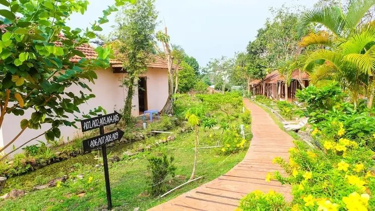 Comfort Bungalov, Bahçe Manzaralı