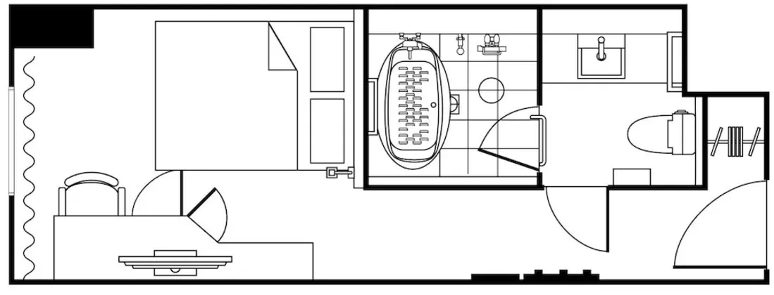 İki Ayrı Yataklı Oda, Sigara İçilmez (Moderate)