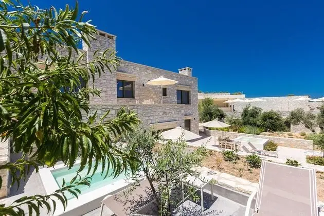 Villa, 4 Yatak Odası, Sıcak Su Küveti, Deniz Manzaralı (Maria & Konstantina)