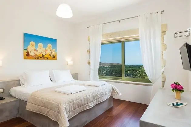 Villa, 4 Yatak Odası, Sıcak Su Küveti, Deniz Manzaralı (Maria & Konstantina)