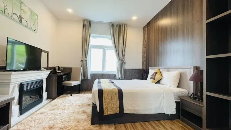 Superior Tek Büyük Yataklı Oda, Bahçe Manzaralı