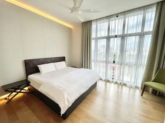 Deluxe Apart Daire, 2 Yatak Odası, Bahçe Manzaralı
