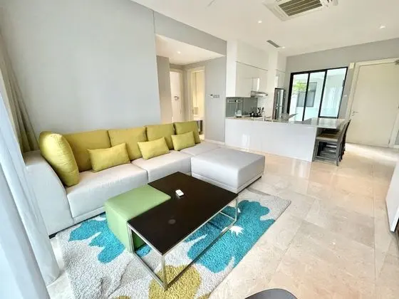 Deluxe Apart Daire, 2 Yatak Odası, Bahçe Manzaralı